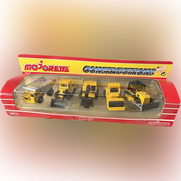Vtg 80’s Majorette CONSTRUCTIONS 5 Piece Set - Picture 1 of 4
